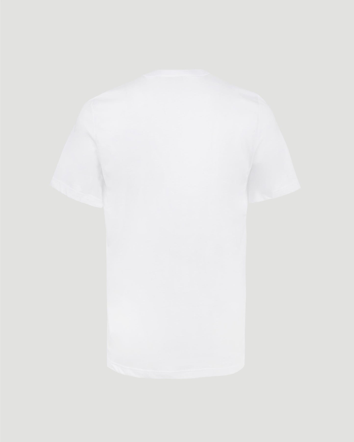 White Cotton T-Shirt With Logo
