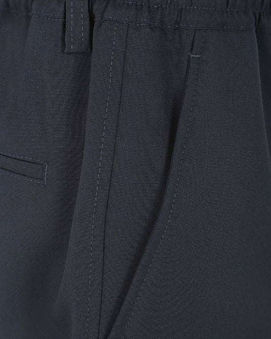 Wool Trousers in Deep Blue
