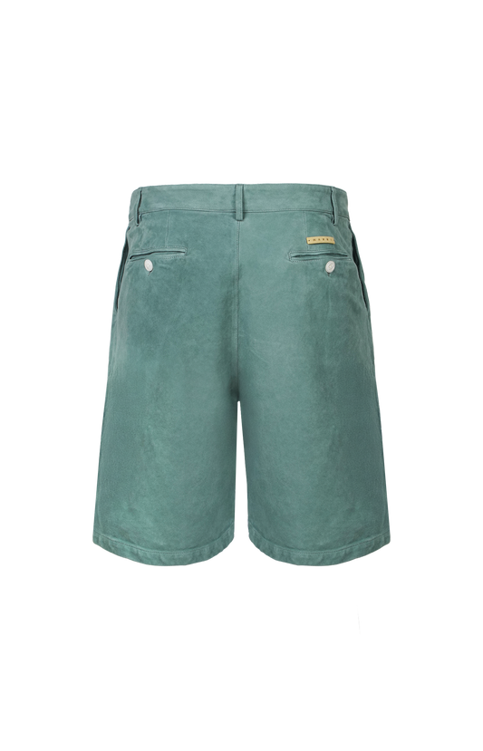 Suede Shorts