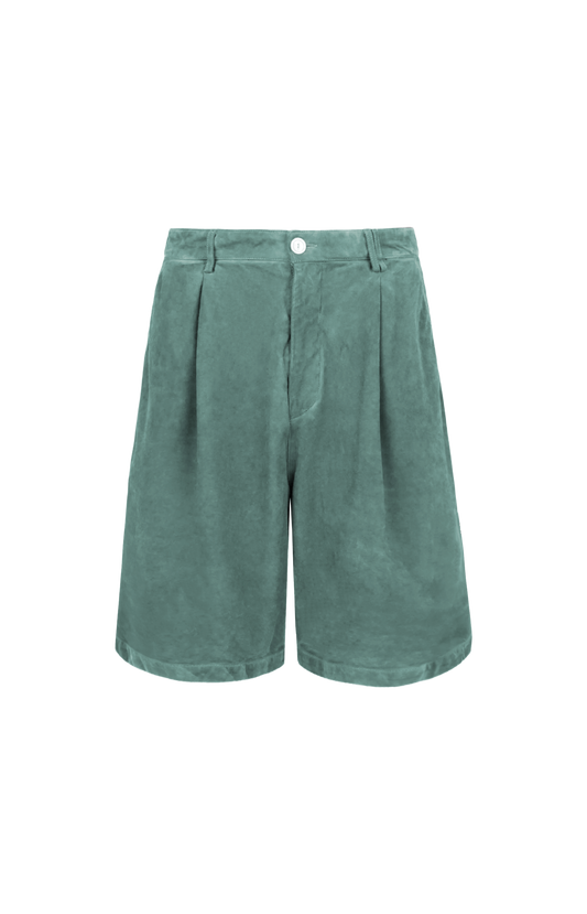 Suede Shorts