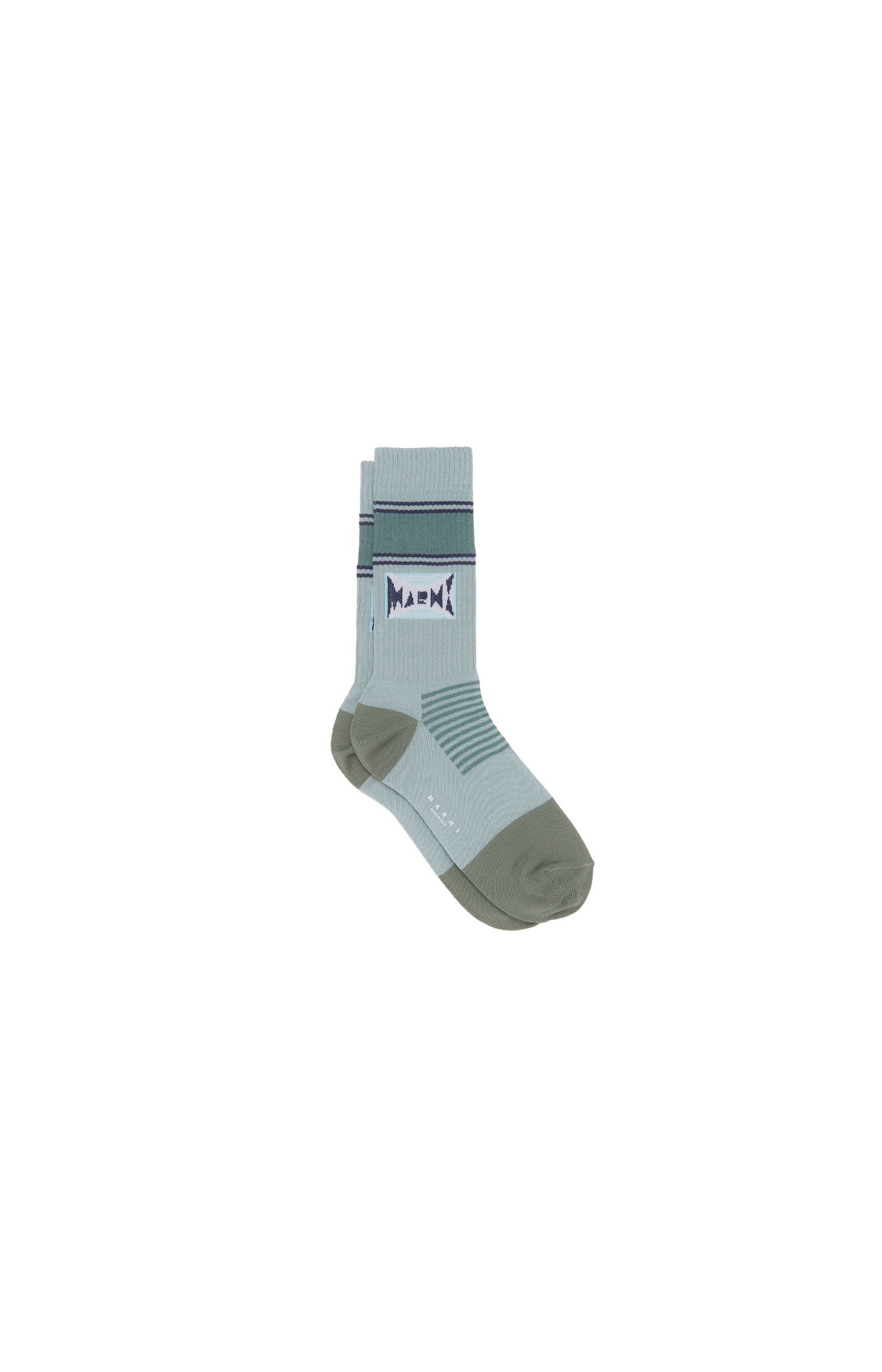 Cotton Socks with Jacquard Logo