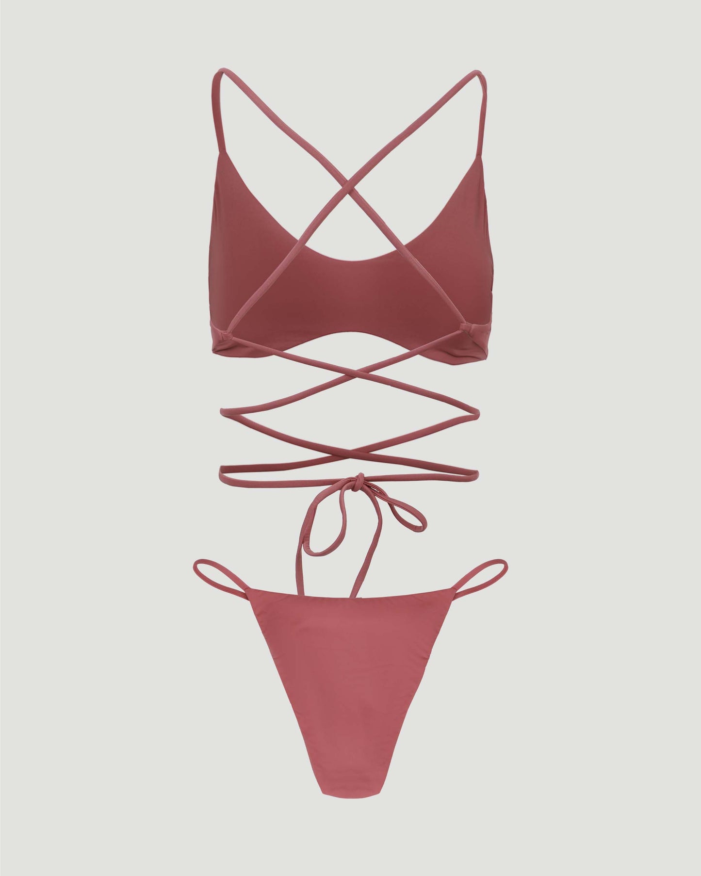 ESTELLA TWO-PIECE SWIMSUIT IN ROSE