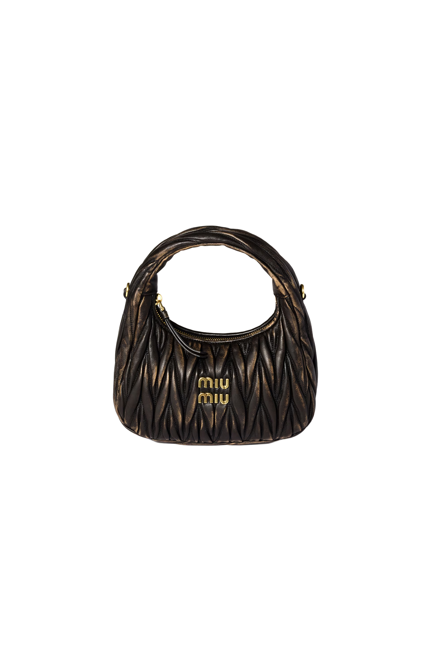 Wander Small Matelassé Leather Bag