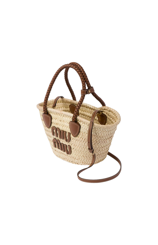 Woven fabric tote bag