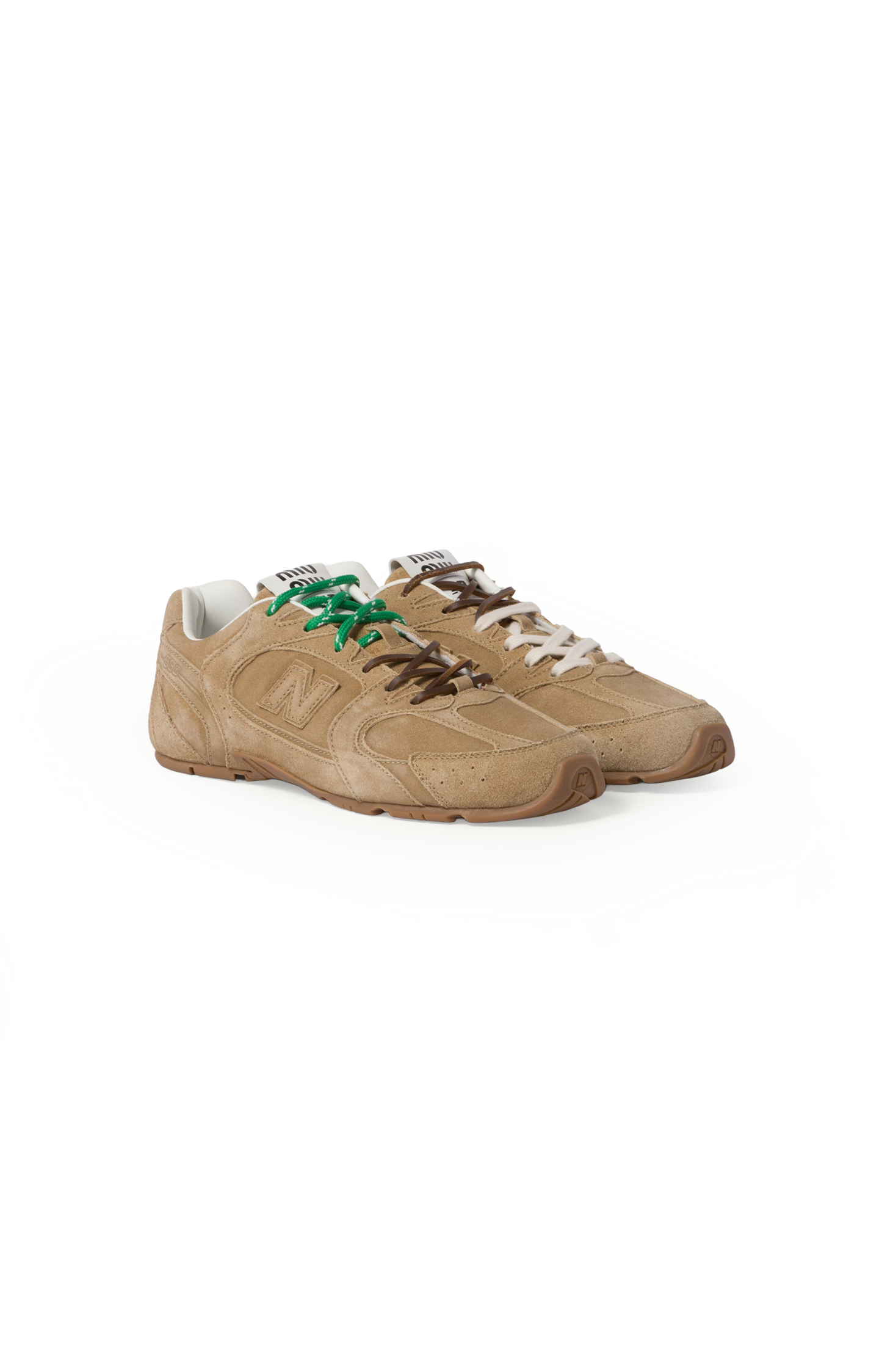 New Balance X Miu Miu 530 SL Suede Sneakers