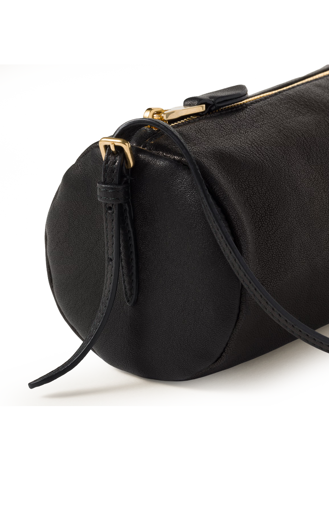 Nappa Leather Pouch in Black