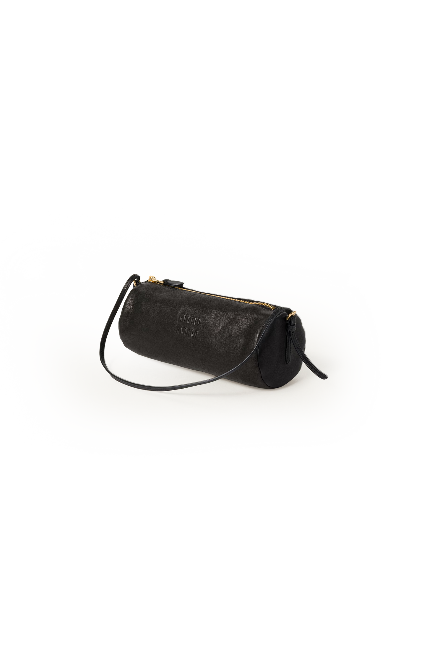 Nappa Leather Pouch in Black
