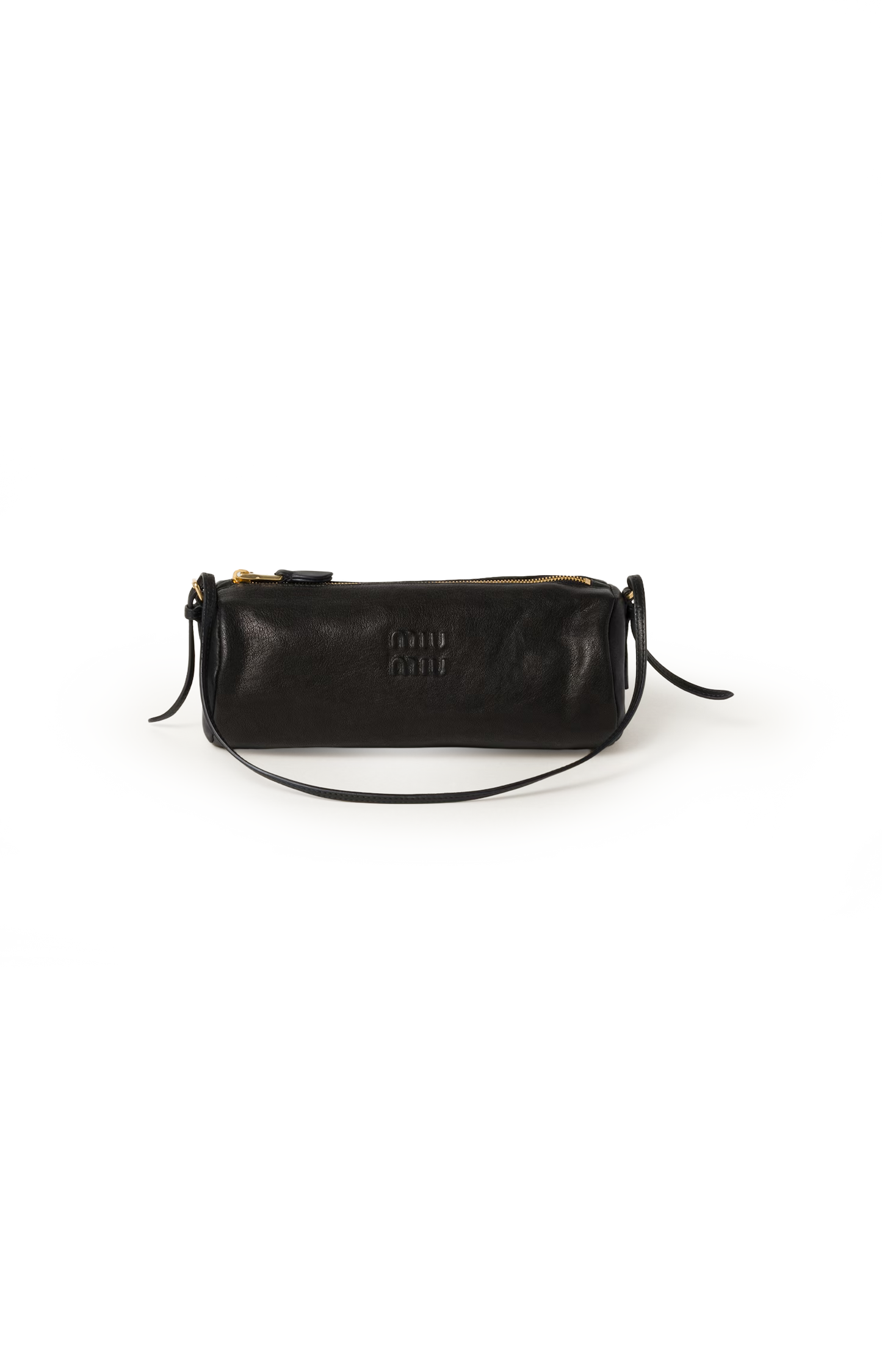 Nappa Leather Pouch in Black