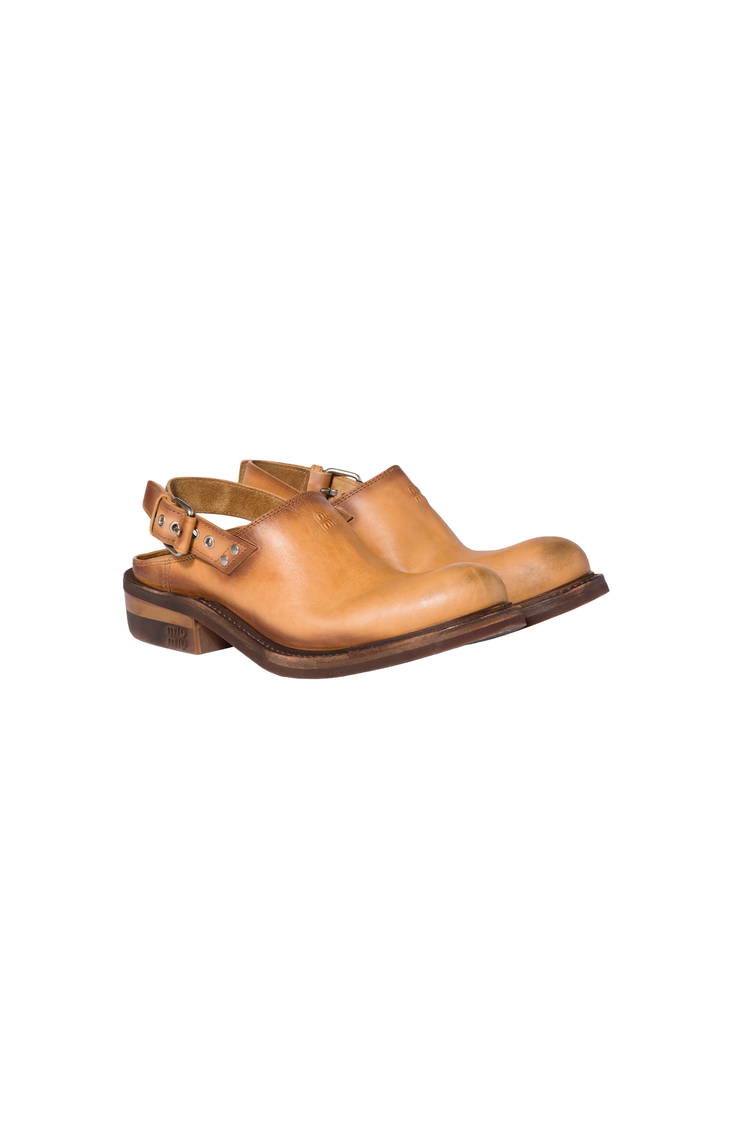 Foule Leather Mules