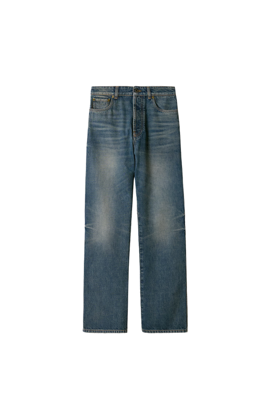 Five-Pocket Denim Jeans