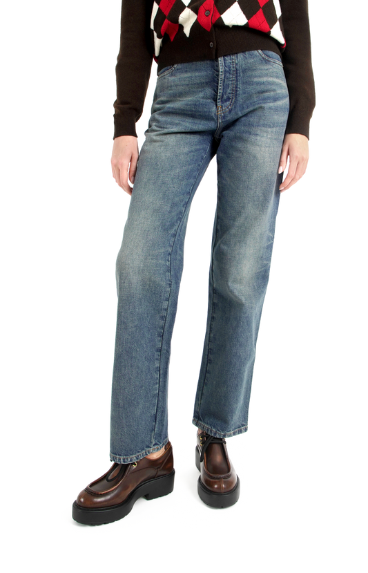 Five-Pocket Denim Jeans