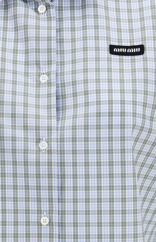 Checked Poplin Shirt