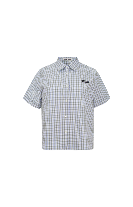 Checked Poplin Shirt