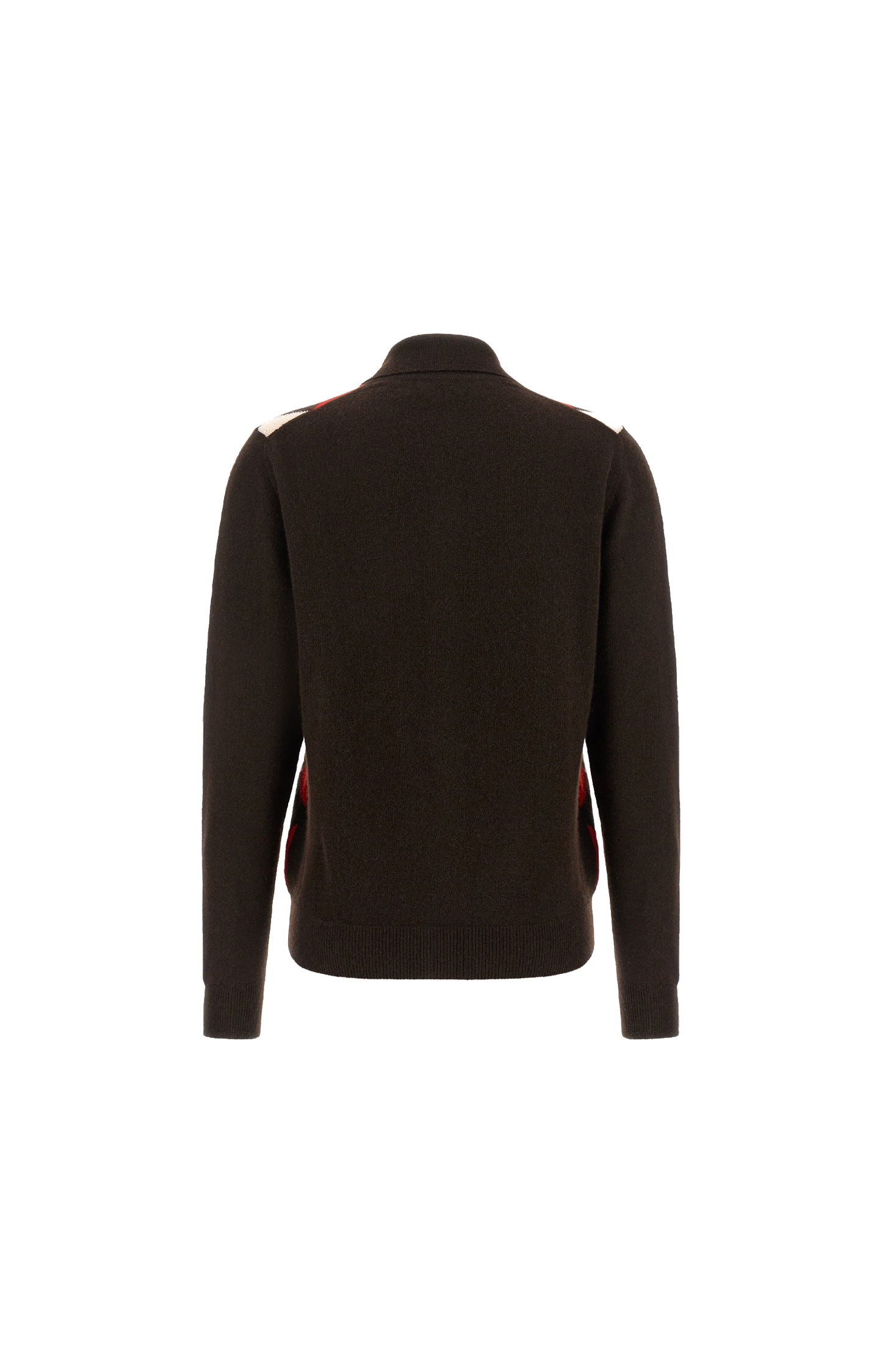 Cashmere Cardigan in Dark Brown