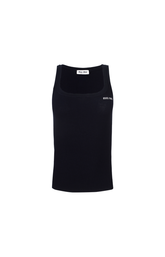 Cotton Knit Tank Top