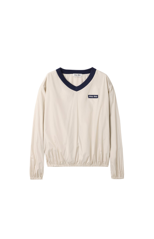 Technical Pongé Sweatshirt