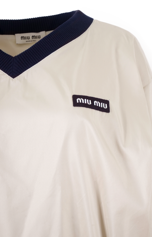 Technical Pongé Sweatshirt