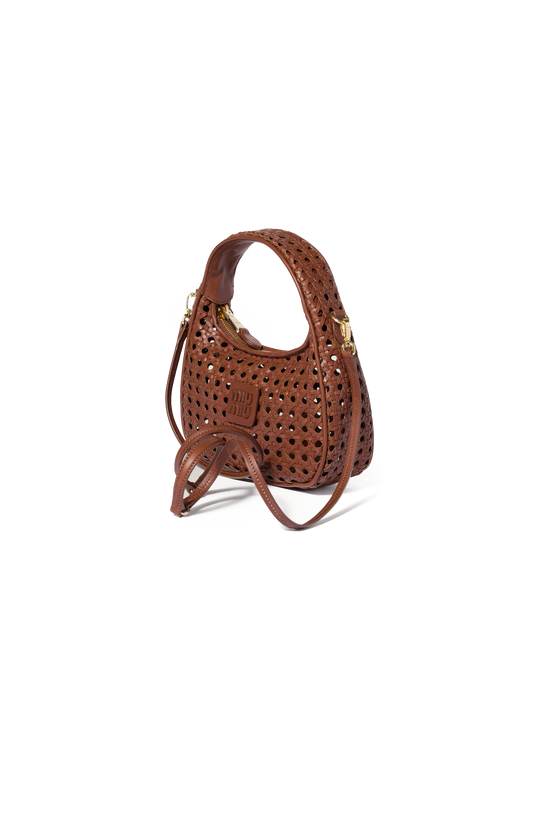 Wander Woven Leather Bag