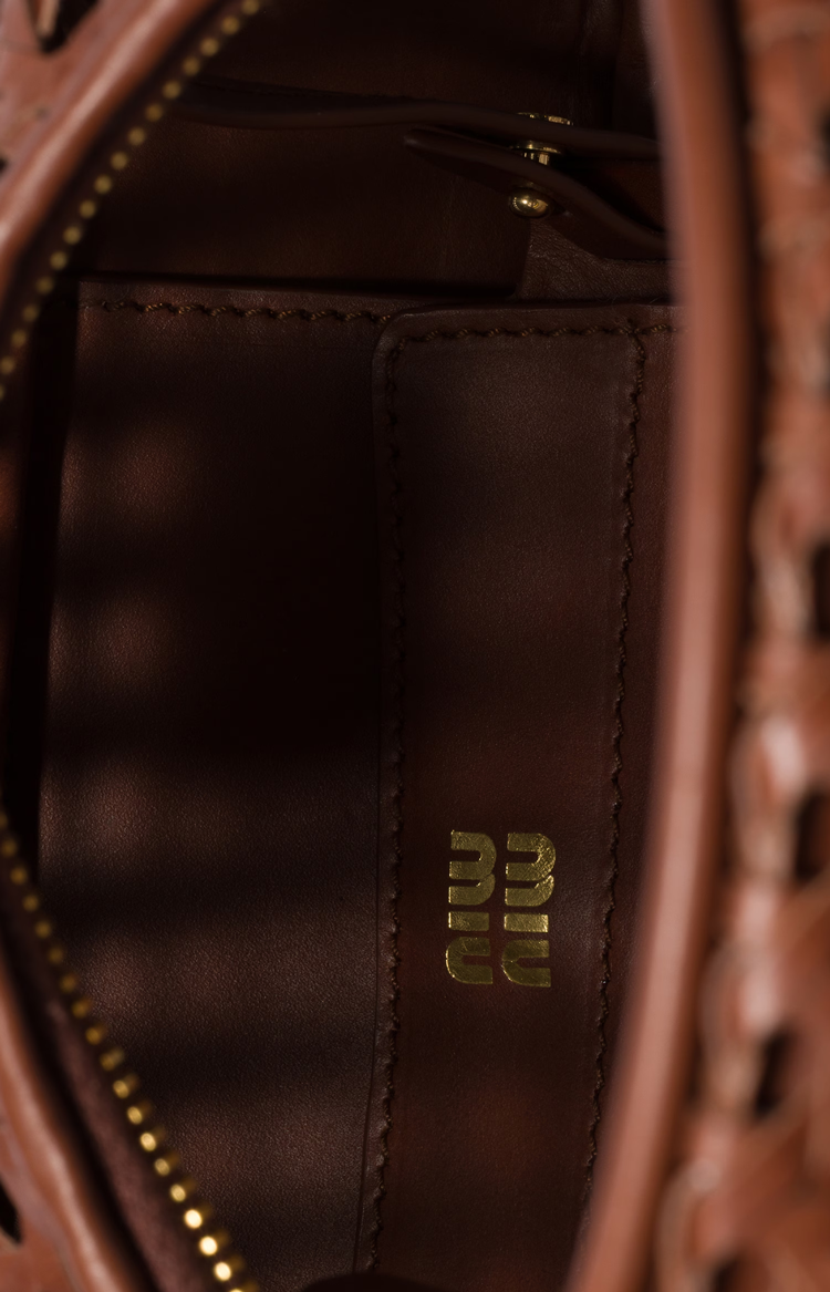 Wander Woven Leather Bag
