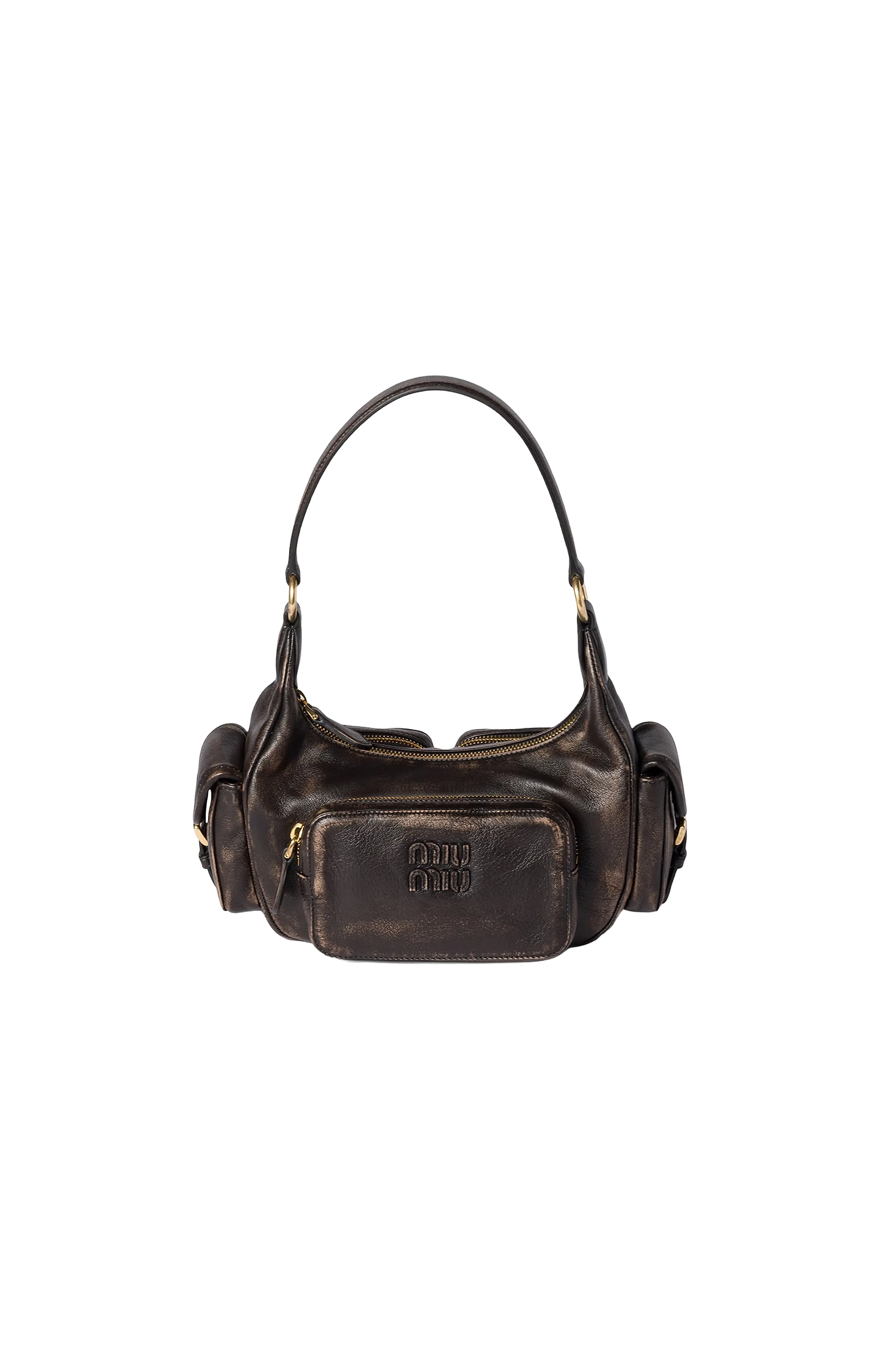 Pocket nappa leather bag