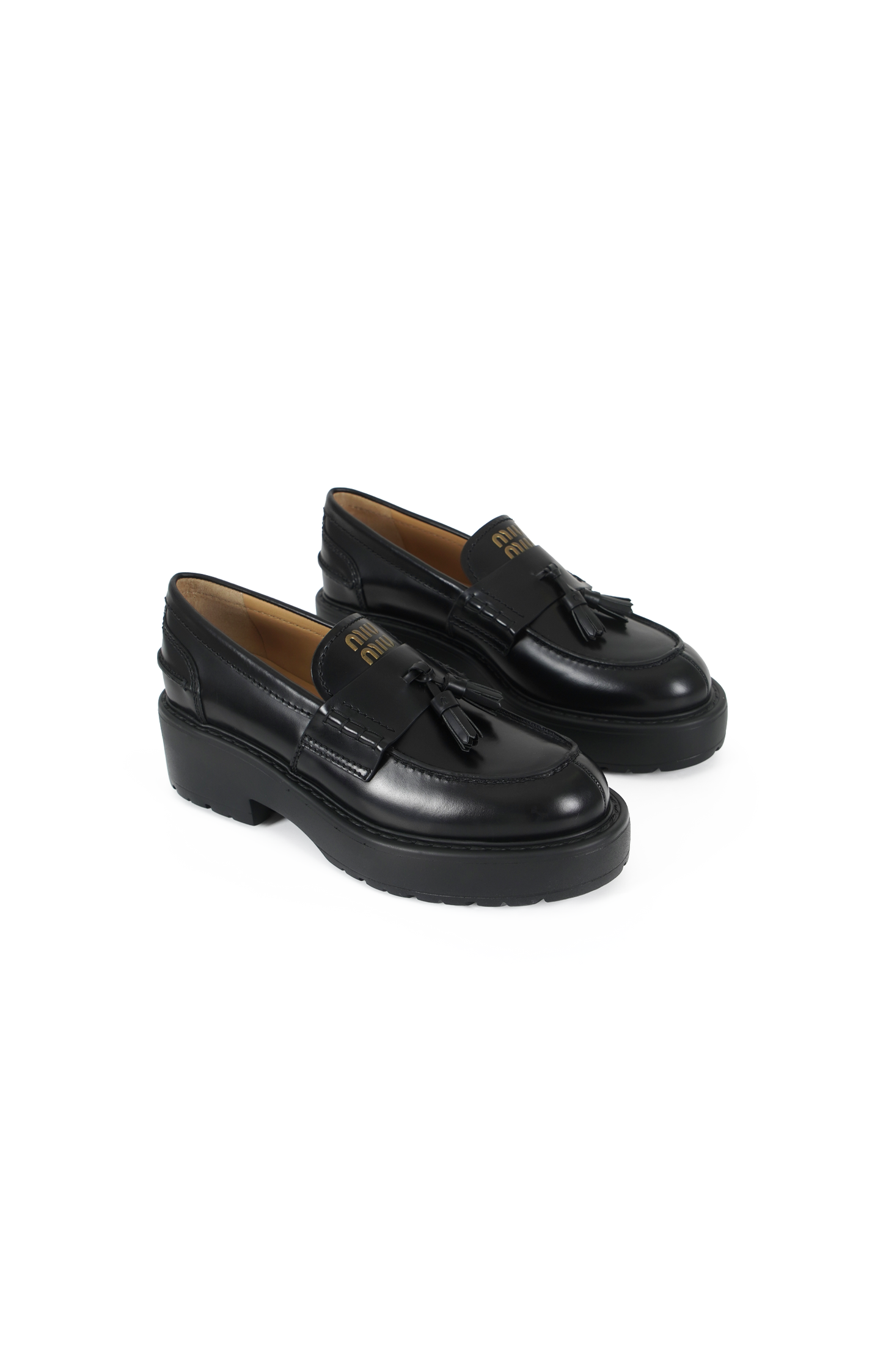 Platform Tassel Loafers