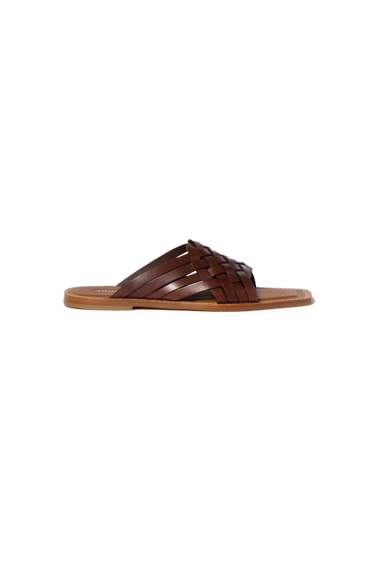 Leather Slides