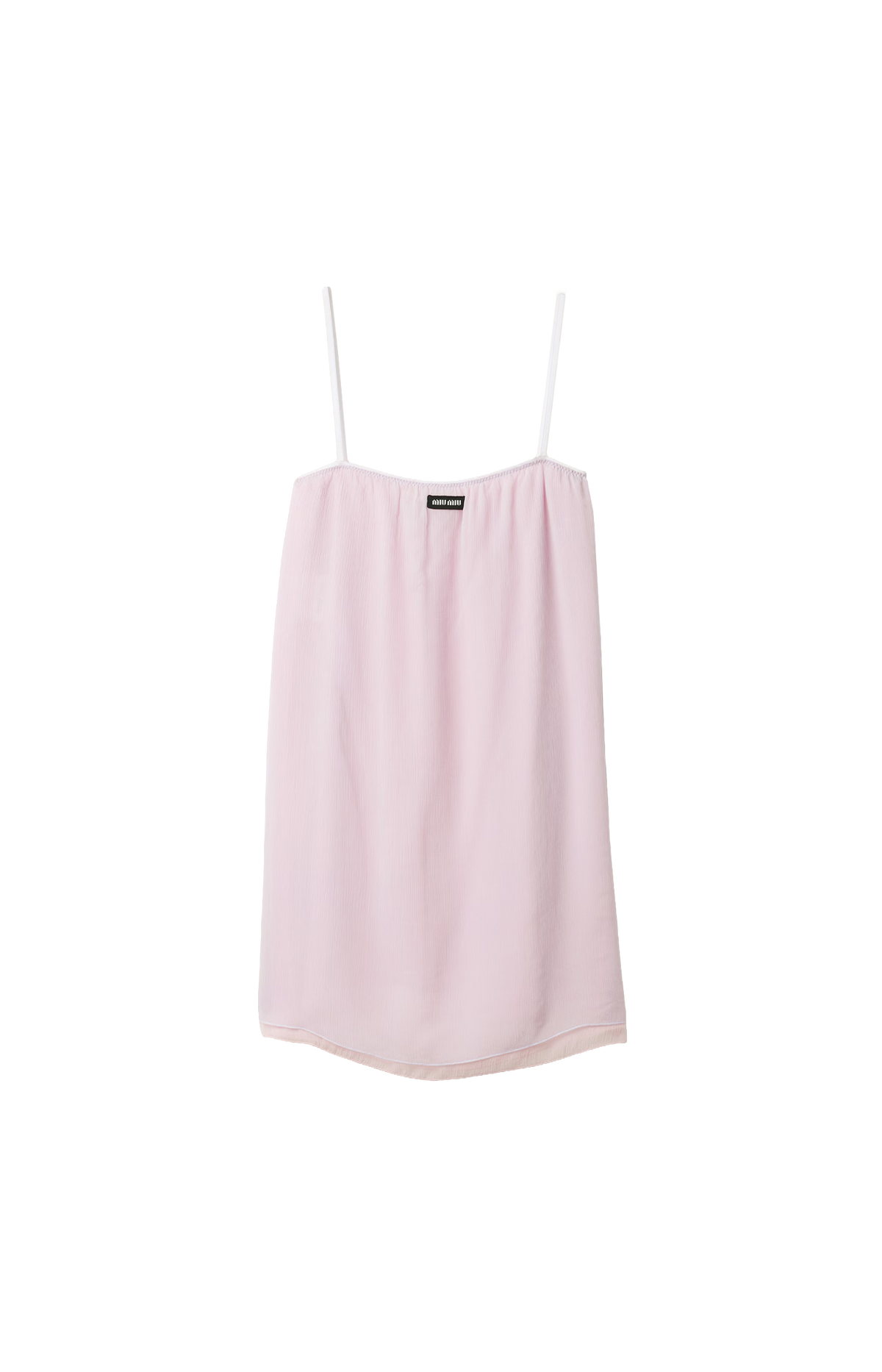 Miu Miu Chiffon Sress in Winsteria — front view