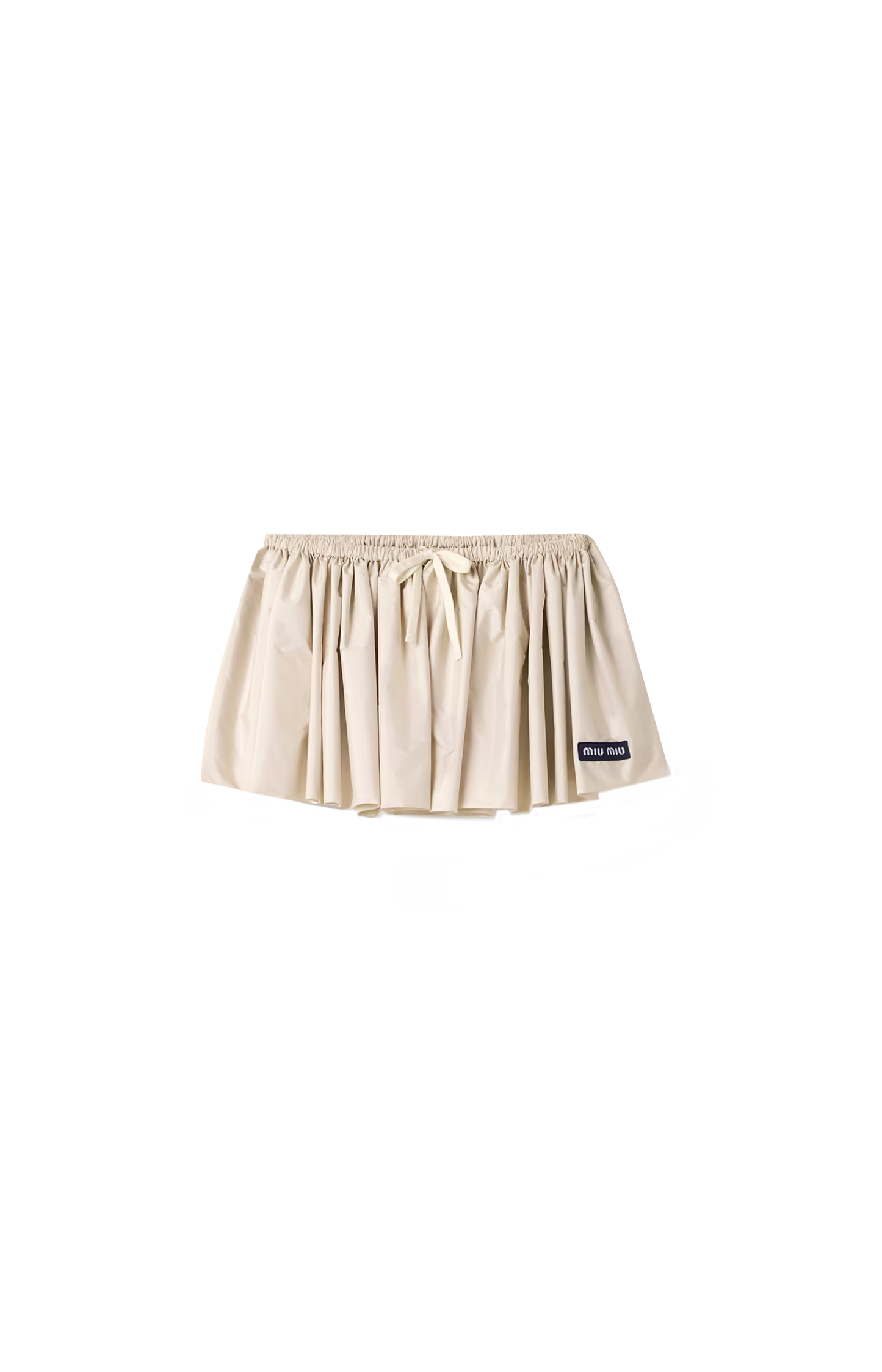 Technical Pongé Skirt