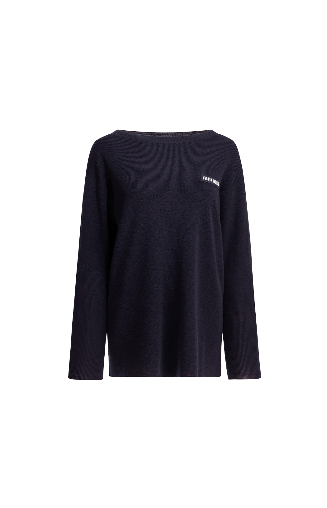 Logo Boatneck Sweater