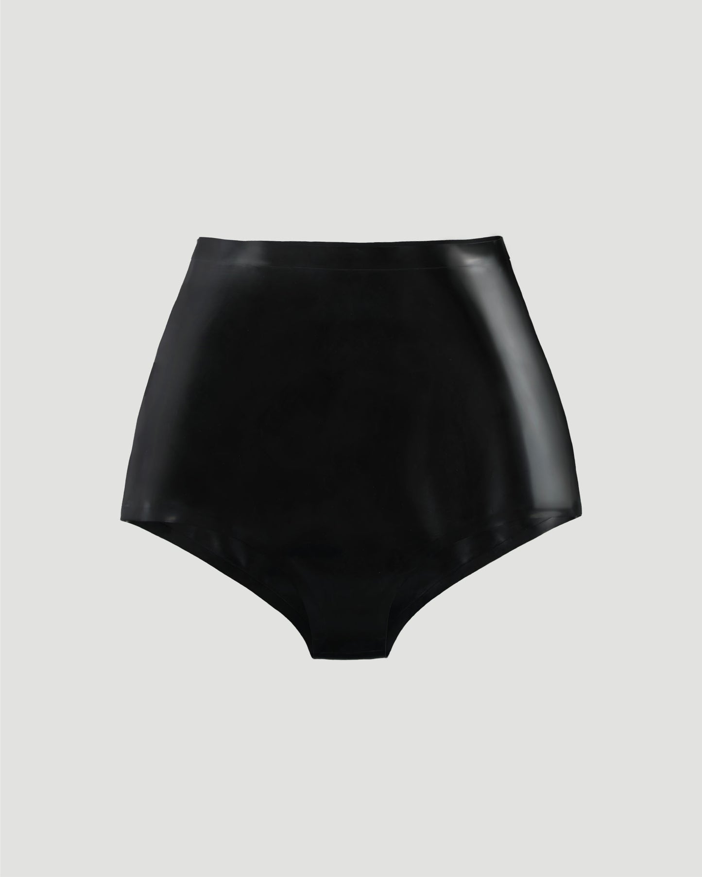 High Waist Latex Briefs