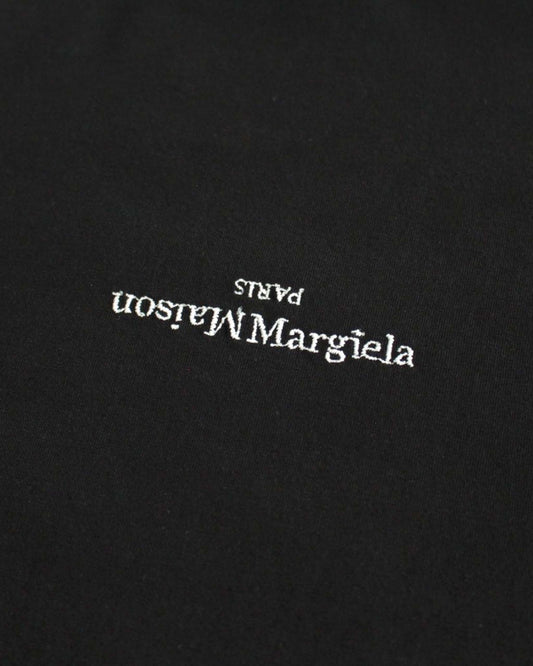 UPSIDE DOWN LOGO PRINT T-SHIRT