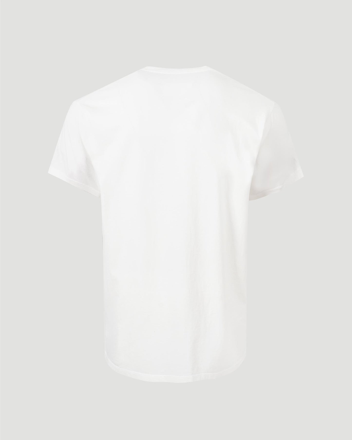 Stamp logo T-shirt in Ivory