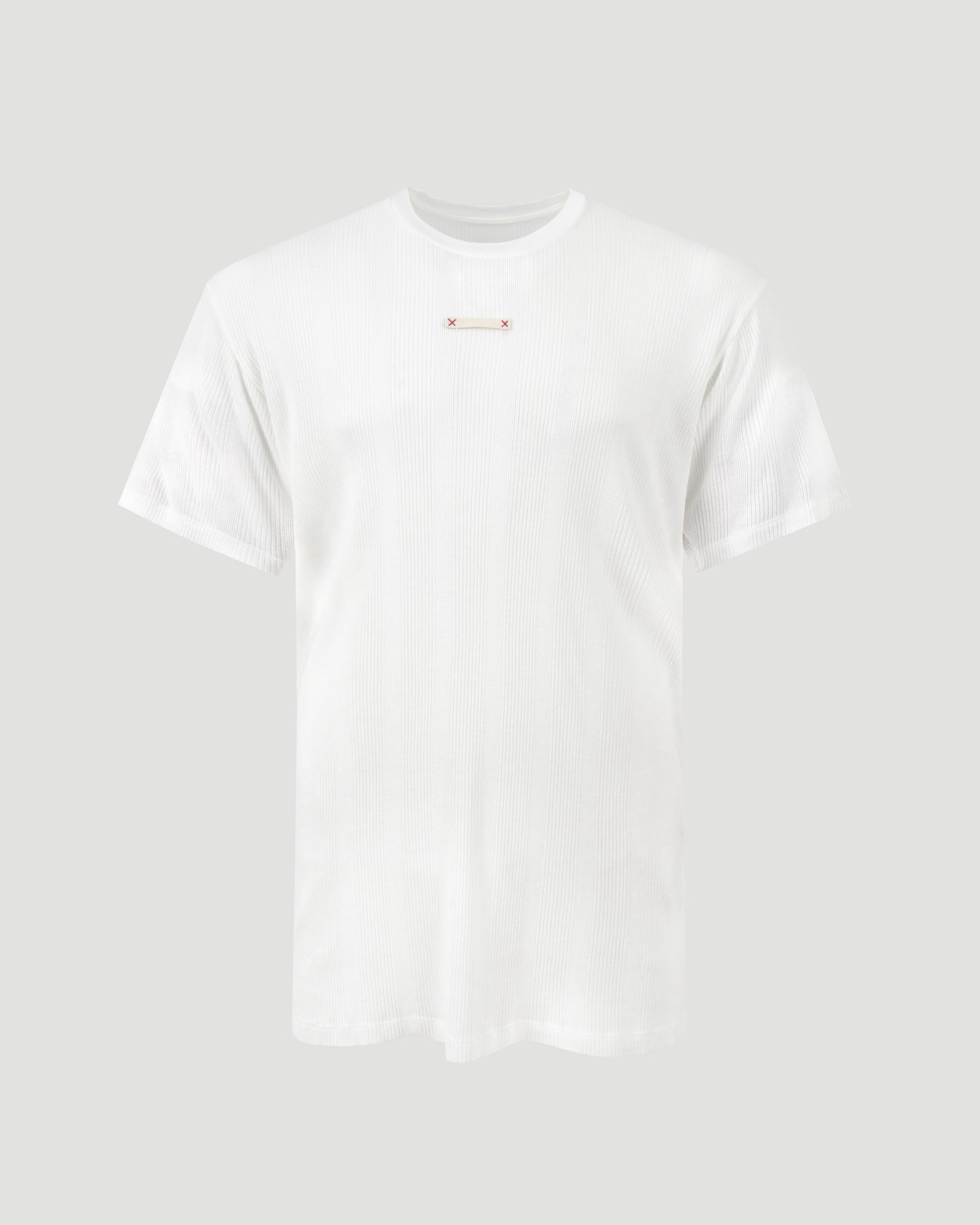 Name Tag T-shirt in White
