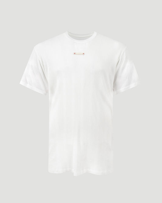 Name Tag T-shirt in White