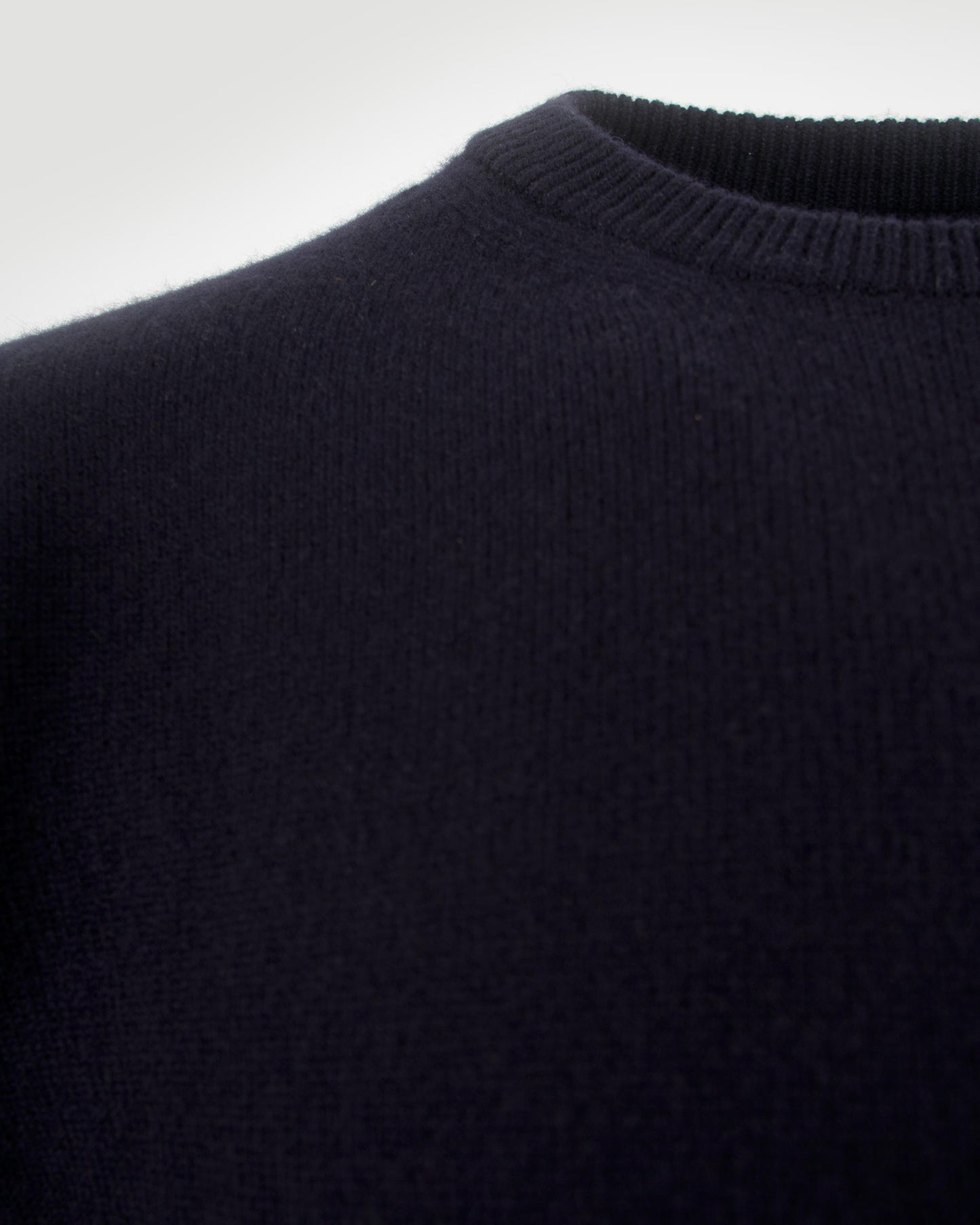 Knit Sweatshirt in Dark Blue