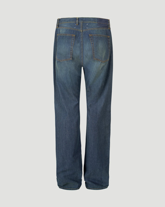 Americana Wash Turn-Up Jeans