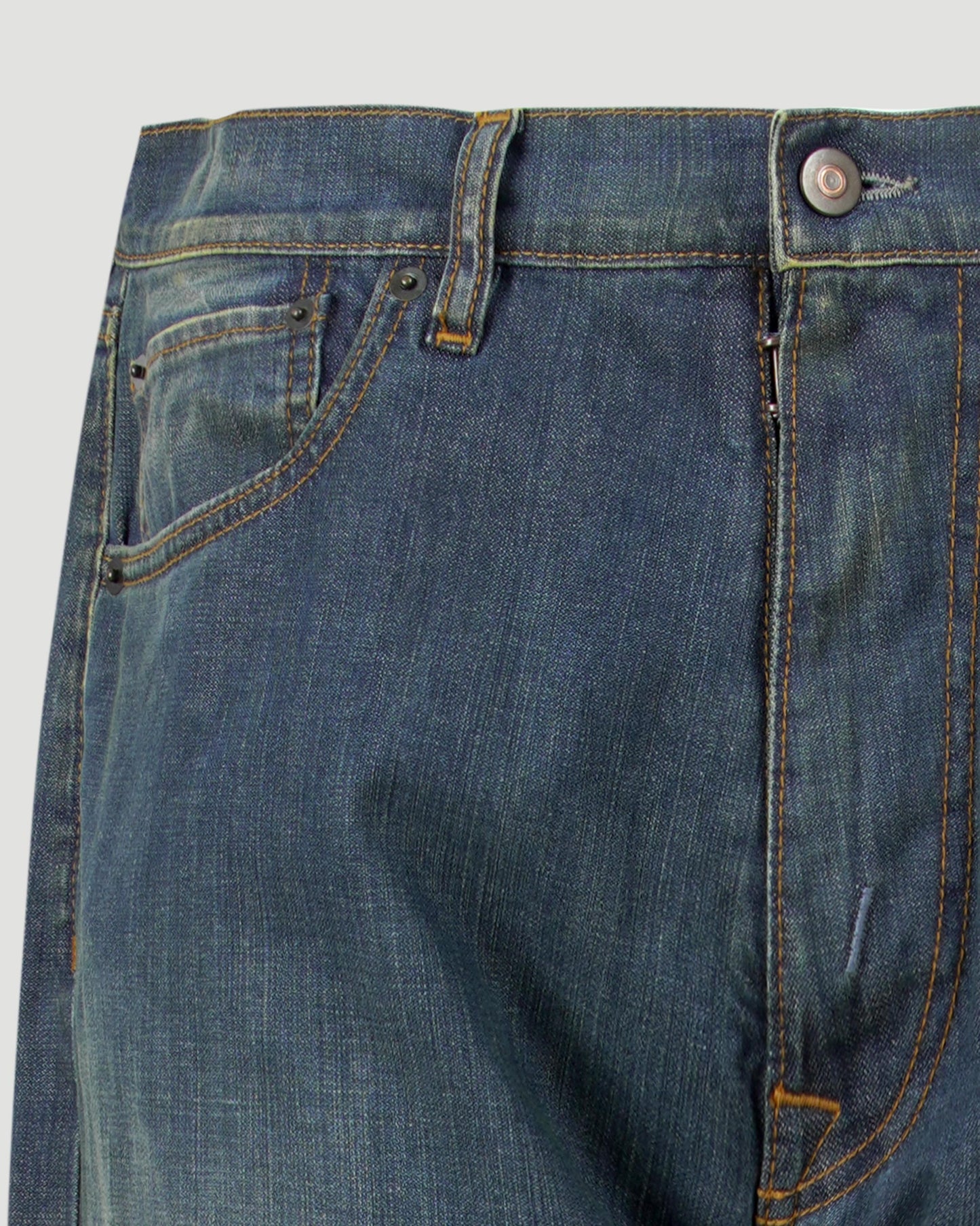 Americana Wash Turn-Up Jeans