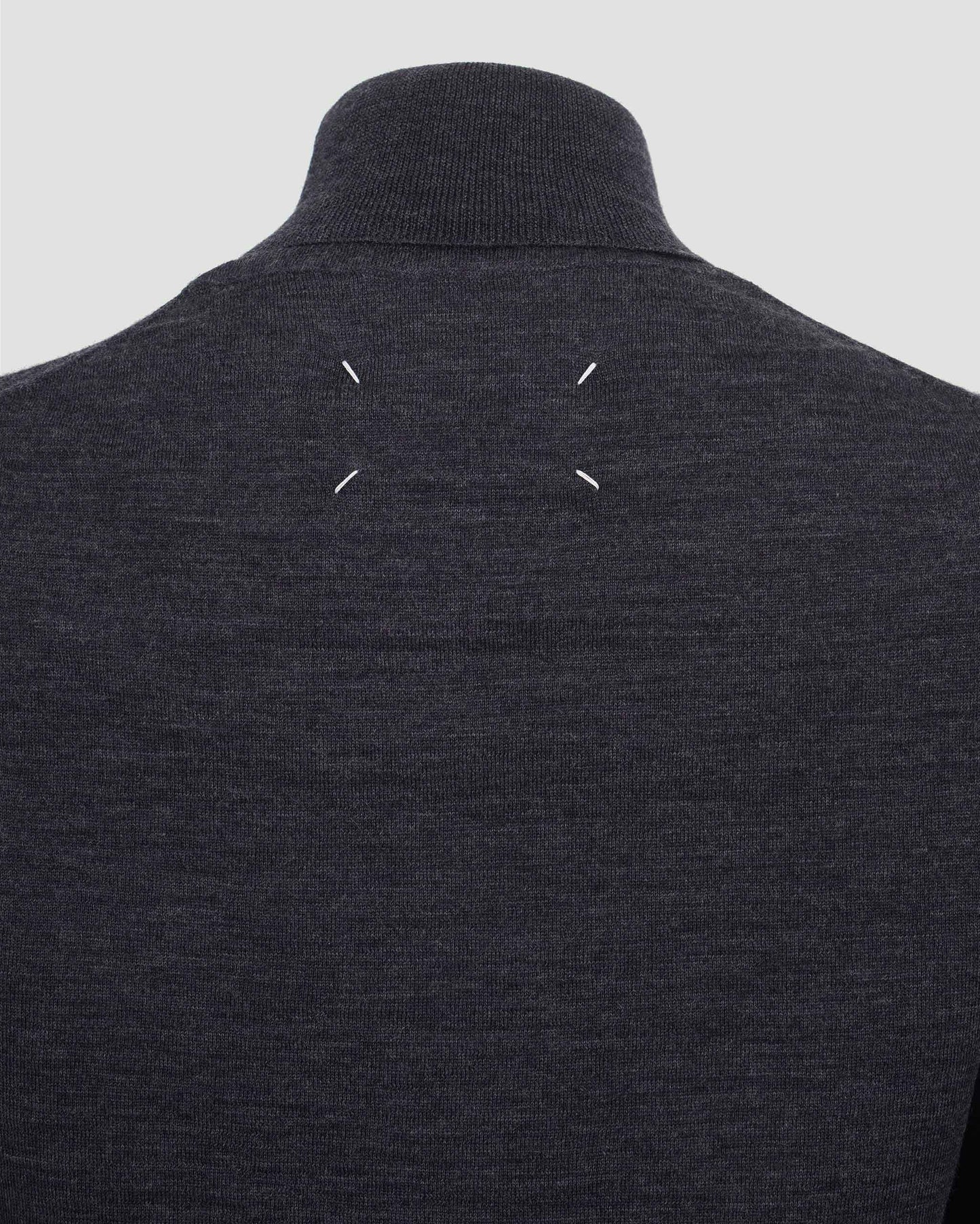 Knit Turtleneck in Dark Blue