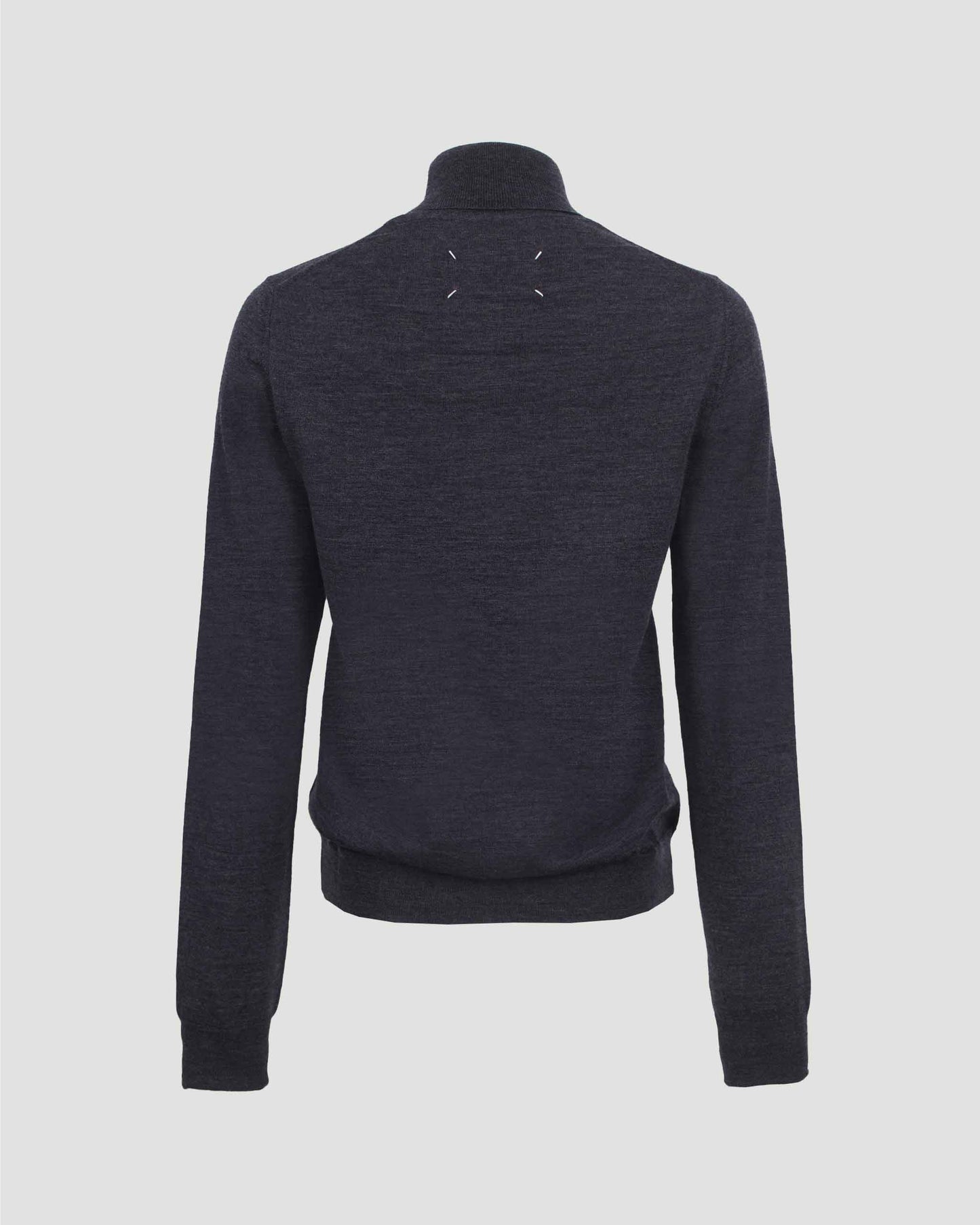 Knit Turtleneck in Dark Blue