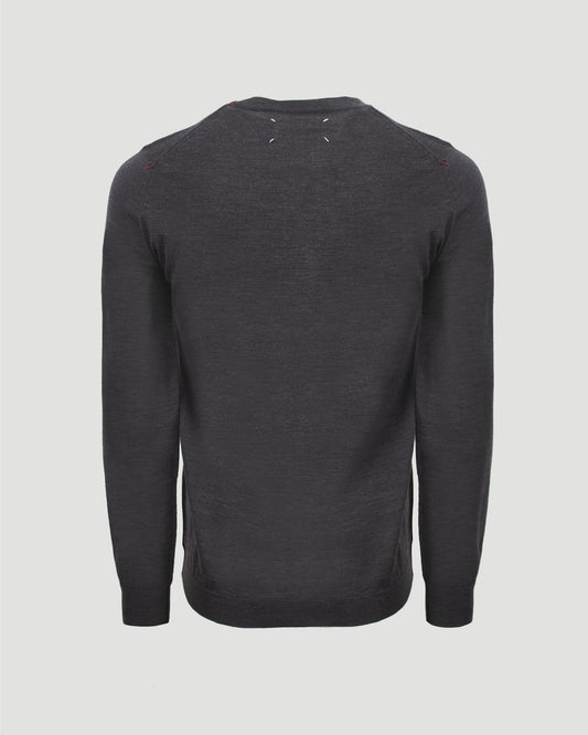 WOOL SWEATER IN GREY