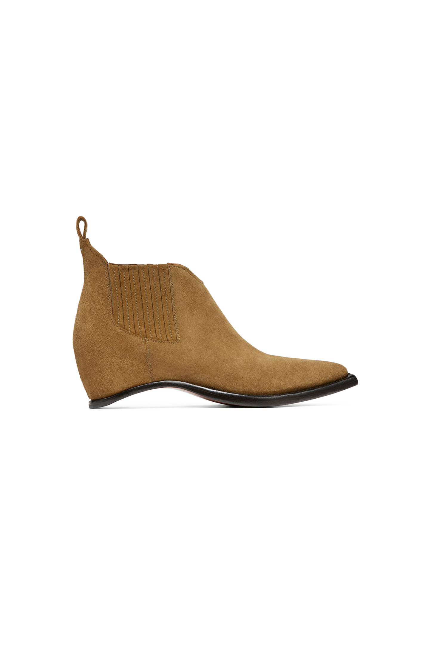 Heel-Less Western Chelsea Boots
