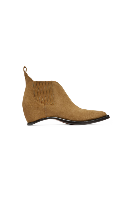 Heel-Less Western Chelsea Boots