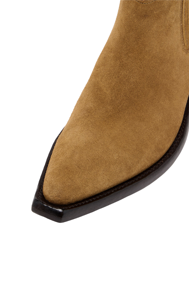 Heel-Less Western Chelsea Boots