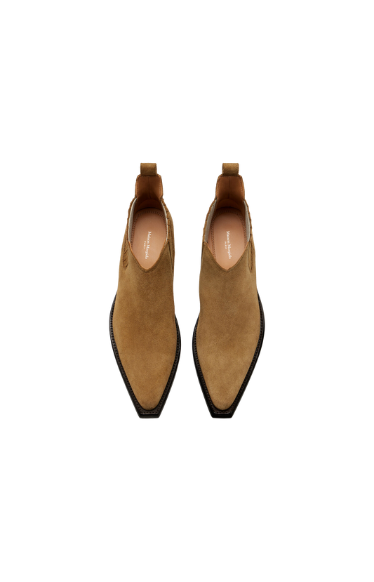 Heel-Less Western Chelsea Boots