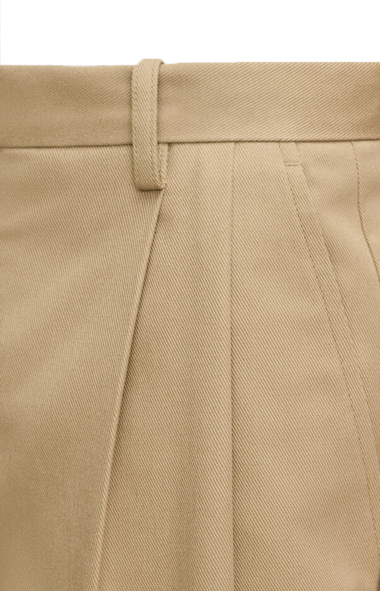 Tailored Cotton Shorts