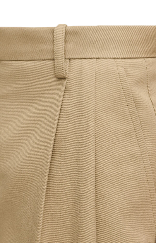 Tailored Cotton Shorts