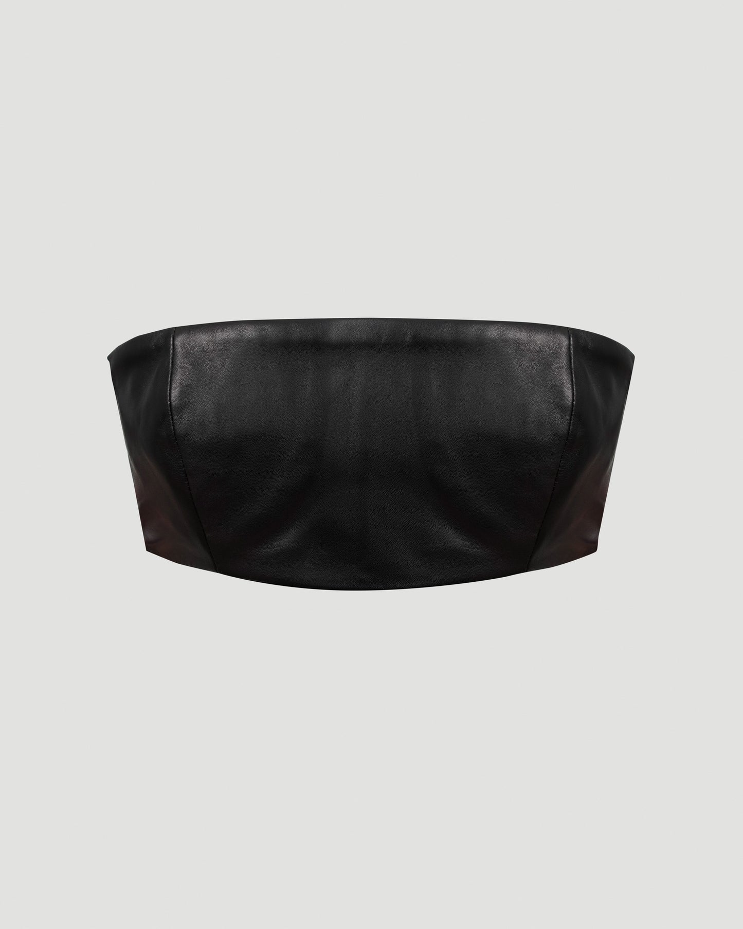 TUBE TOP IN LEATHER