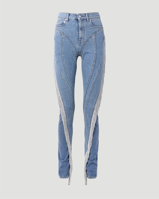 CRYSTAL SPIRAL JEANS