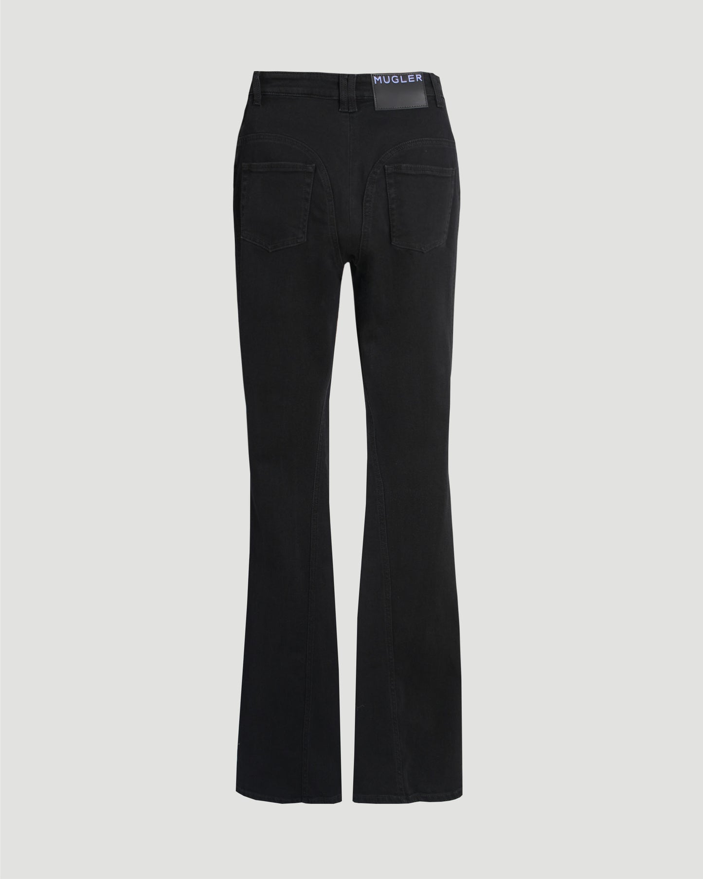 FLARED JEANS IN BLACK