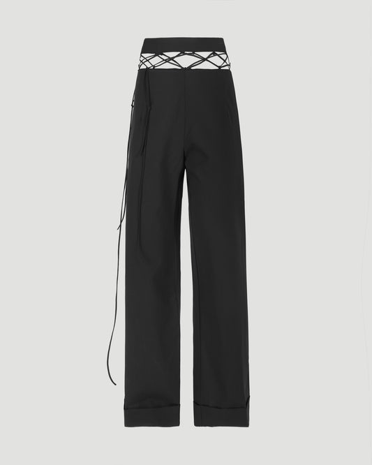 TROUSERS IN BLACK